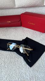 Cartier diamondcut bril meekleurende glazen!, Overige merken, Ophalen of Verzenden, Zo goed als nieuw, Groen