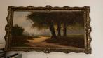 Oud schilderij met landschap, Antiek en Kunst, Kunst | Schilderijen | Klassiek, Ophalen