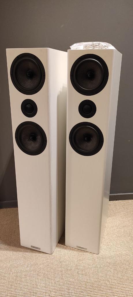 ASW Cantius 412, Audio, Tv en Foto, Luidsprekers, Gebruikt, Front, Rear of Stereo speakers, 120 watt of meer, Overige merken, Ophalen