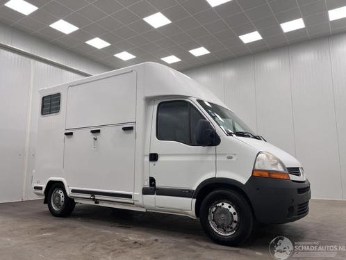 Renault Master 2.3 dCi Airco Vans-Barbot Paardentrailer Airc, Auto diversen, Schadeauto's, Renault, Handgeschakeld, Diesel, Overige carrosserieën