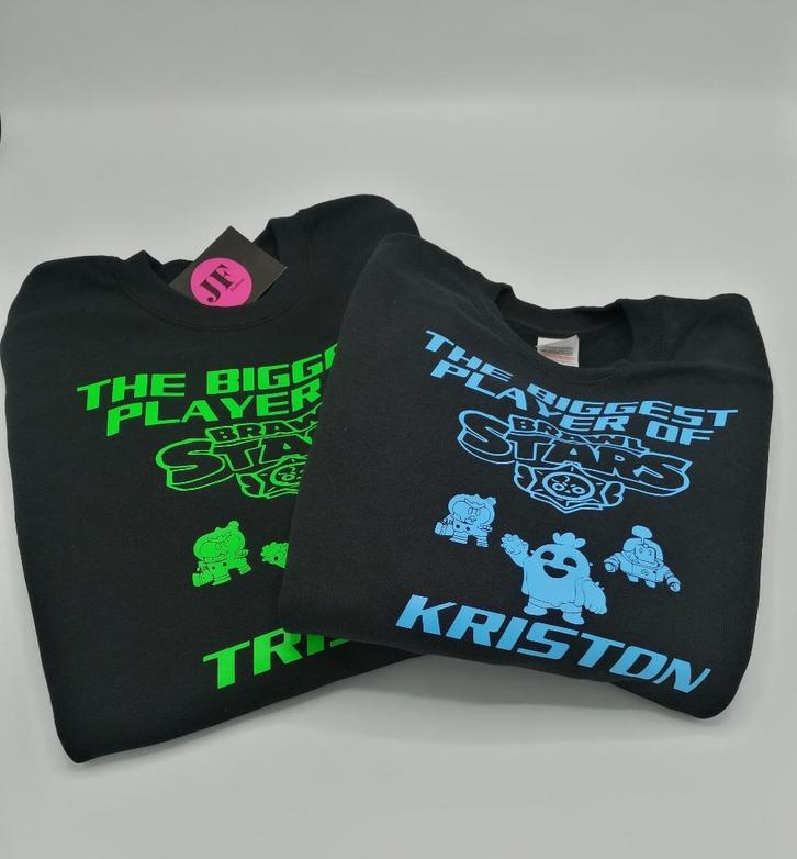 Brawl stars truien met je eigen naam in maat 158, Kinderen en Baby's, Kinderkleding | Maat 158, Nieuw, Jongen of Meisje, Trui of Vest