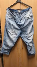 Fitt 3/4 Jeans Maat 48, Fitt, Blauw, Maat 46/48 (XL) of groter, Ophalen of Verzenden