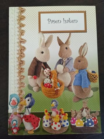 Pasen haken  Anja Toonen  haak een haas gans ei mand rugzak  beschikbaar voor biedingen