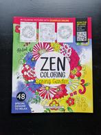 Kleurboek - Zen coloring spring garden - Nieuw, Ophalen of Verzenden, Nieuw, Papier, Schets- of Tekenboek