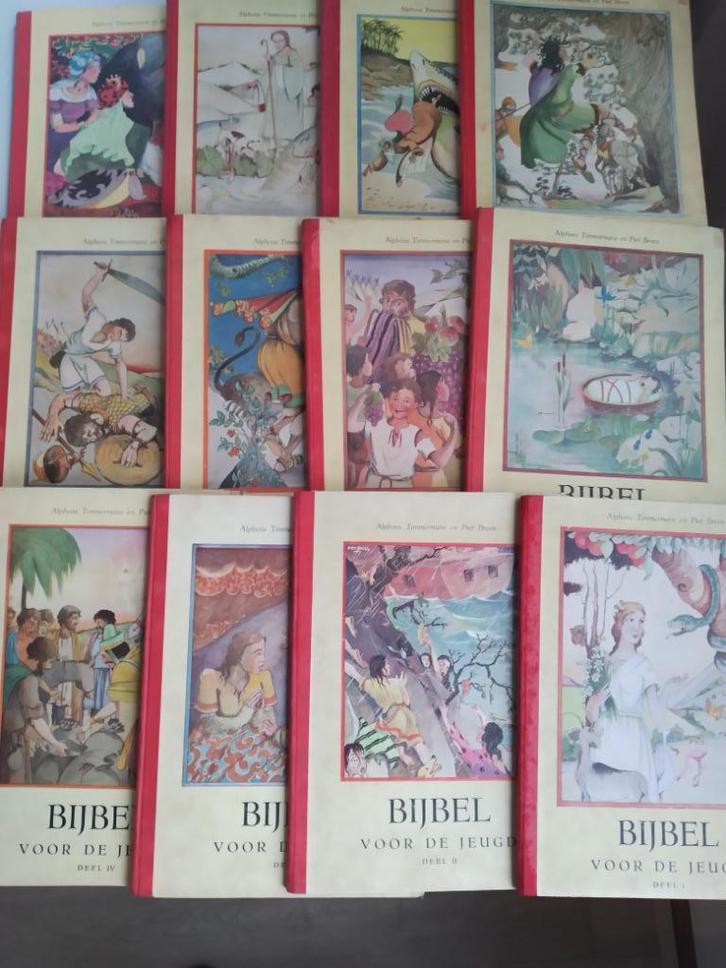12 stuks kinderbijbels door Alphons Timmermans en Piet Broos, Boeken, Godsdienst en Theologie, Gelezen, Christendom | Katholiek