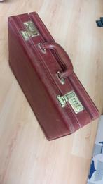 Vintage briefcase koffer (Amiet), Overige materialen, Gebruikt, Slot, Minder dan 35 cm