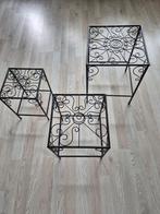 3x SIERLIJK METALEN PLANTENTAFEL, Ophalen of Verzenden, Nieuw