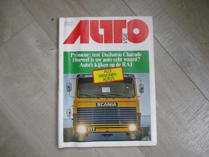 Autovisie - Autokampioen - De Auto - RAI Edities 1978 !!, Boeken, Auto's | Folders en Tijdschriften, Zo goed als nieuw, Algemeen