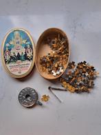 Antiek doosje met nachtlichtjes, veilleuzes, Antiek en Kunst, Antiek | Religie, Ophalen of Verzenden