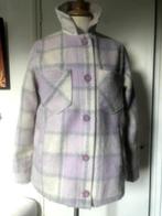 HOLLISTER NIEUW jasje maat XS zacht materiaal paars/grijs, Kleding | Dames, Nieuw, Ophalen of Verzenden, Jasje, Maat 34 (XS) of kleiner