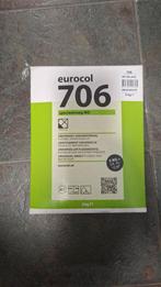Eurocol 706 wit voegmiddel + siliconenkit 880 zilvergrijs, Doe-het-zelf en Verbouw, Overige materialen, Wandtegels, Nieuw, Ophalen of Verzenden