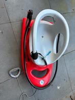 KHW baby slee rood met duwstang, Ophalen of Verzenden, Rugleuning, Gebruikt, Kunststof