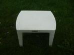 Mooie kunsstof terras bijzettafeltje, Ophalen, Gebruikt, Kunststof