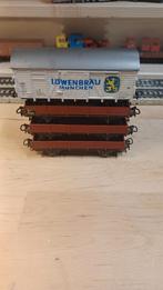 3 x marklin 1 x roco   wagon, Wisselstroom, Gebruikt, Wagon, Ophalen of Verzenden