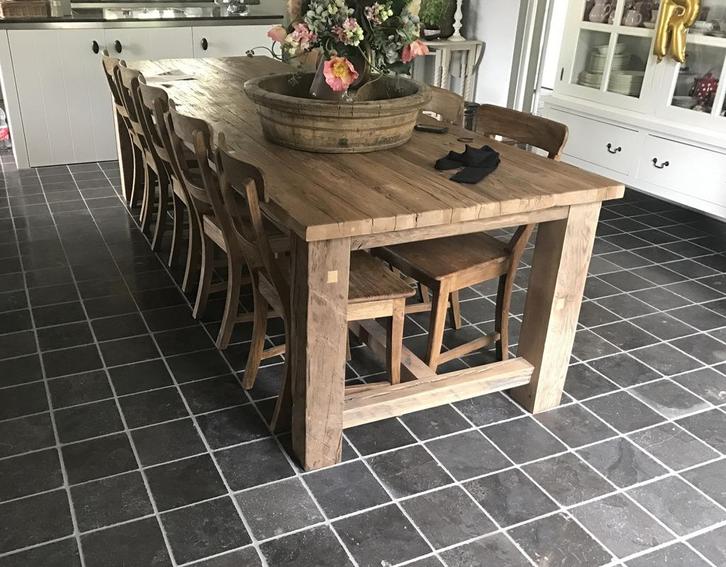 landelijke plavuisjes Chinees Hardsteen 20x20 cm verouderd, Tuin en Terras, Grind, Keien en Split, Nieuw, Overige typen, Overige materialen