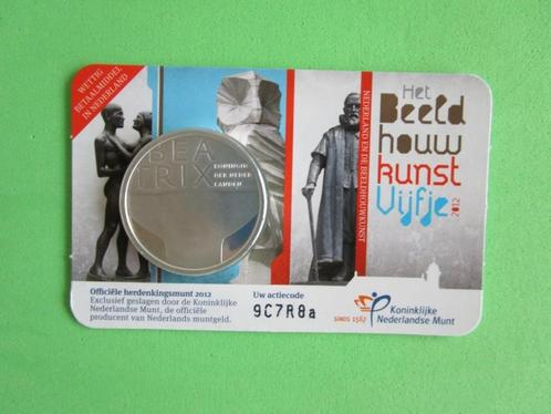 (vaw2310) Coincard 2012 Beeldhouwkunst Vijfje, Postzegels en Munten, Munten | Nederland, Setje, Euro's, Ophalen of Verzenden
