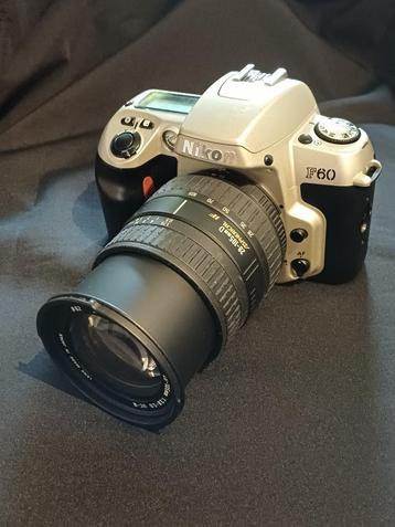 Nikon F60 analoge camera beschikbaar voor biedingen