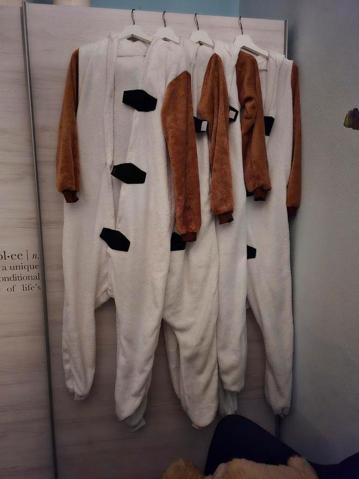 Carnavalspakken: 3 Snowey de Sneeuwman pakken - Loopgroep!, Kleding | Dames, Carnavalskleding en Feestkleding, Zo goed als nieuw