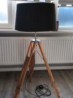 Riviera Maison Vloerlamp Hout/Metaal, Ophalen, Gebruikt, Hout, 100 tot 150 cm