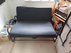 Ikea Hammarn bedbank., Ophalen, Zwart, 190 cm of minder, Zo goed als nieuw