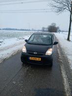 Daihatsu Cuore 1.0 5D 2009 Zwart, Auto's, Voorwielaandrijving, Stof, 600 kg, 18 €/maand