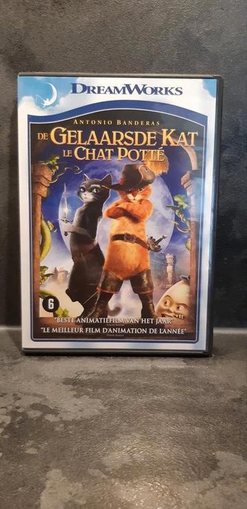DVD De Gelaarsde Kat ZGAN!!!