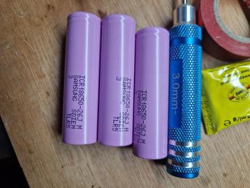 18650 Accu SAMSUNG ICR18650-26J - 2600mAh beschikbaar voor biedingen