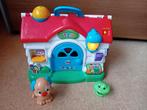 Fisher Price huisje met licht, geluid en muziek, Ophalen of Verzenden, Gebruikt, 6 maanden tot 2 jaar