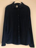 Overhemd van Jack & Jones, donkerblauw, fijne corduroy, M, Blauw, Zo goed als nieuw, Jack & Jones, Halswijdte 39/40 (M)
