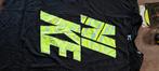 Nike T-shirt Zwart XXL Neon Groen. Oto 60 cm, Zwart, Nike, Overige maten, Ophalen of Verzenden