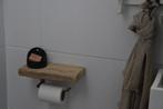 Toiletrolhouder WC-rolhouder - Landelijk Plankje Hout -, Huis en Inrichting, Ophalen of Verzenden, Nieuw, Overige kleuren, Overige typen