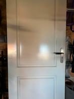 Witte binnendeur, Ophalen, Gebruikt, 80 tot 100 cm, Binnendeur