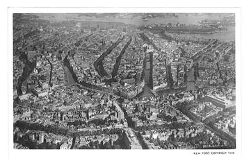 976739 Amsterdam Centrum NH 1947 Nette oude kaart onbeschr beschikbaar voor biedingen
