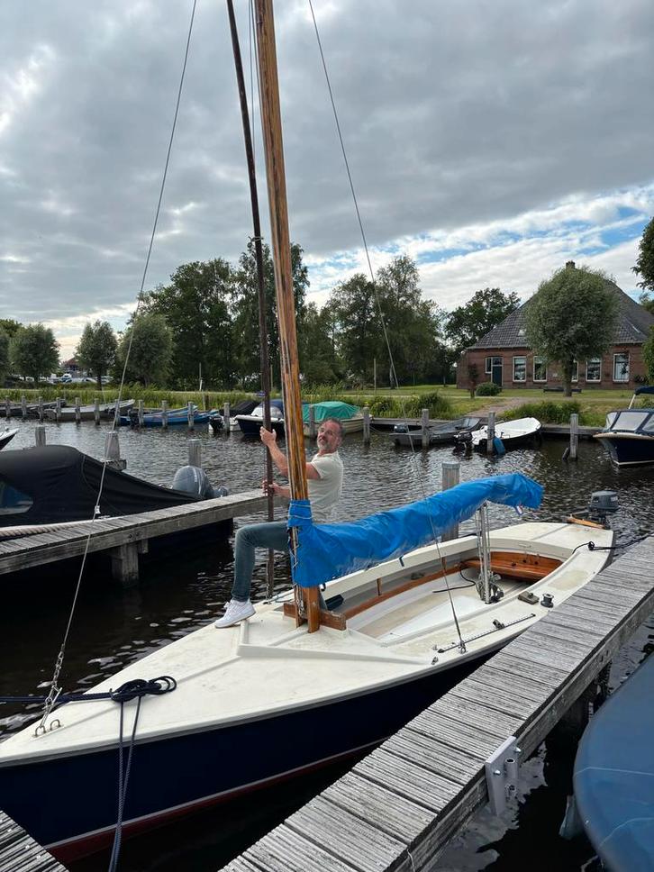 Polyvalk incl. Trailer en ligplaats, Watersport en Boten, Open zeilboten, Gebruikt, Overige typen, 6 meter of meer, Polyester