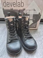 Develab Zwarte Nappa Laarzen - Maat 24, Develab, Jongen of Meisje, Ophalen of Verzenden, Laarzen