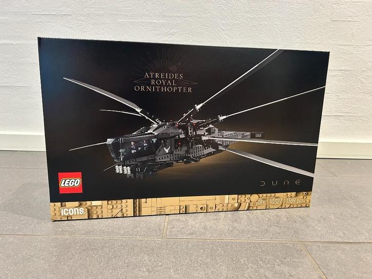 LEGO Icons Dune Ornithopter (10327), Kinderen en Baby's, Speelgoed | Duplo en Lego, Nieuw, Lego, Complete set, Ophalen of Verzenden
