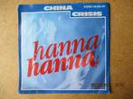 a1050 china crisis hanna hanna, Gebruikt, Ophalen of Verzenden, 7 inch, Single
