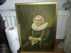 vintage elisabeth bas bord, Ophalen of Verzenden, Gebruikt, Reclamebord