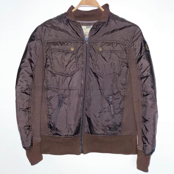 American Rag Heren Bruin Bomber Jas, Kleding | Heren, Jassen | Winter, Gedragen, Maat 48/50 (M), Bruin, Ophalen of Verzenden