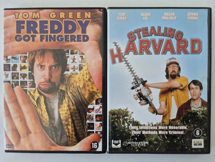 2x Tom Green, Cd's en Dvd's, Dvd's | Komedie, Zo goed als nieuw, Actiekomedie, Vanaf 6 jaar, Ophalen of Verzenden