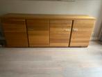 Licht eikenhouten dressoir, Huis en Inrichting, Kasten | Dressoirs, Ophalen, Gebruikt, Eikenhout, 200 cm of meer
