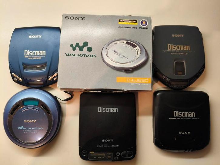 Collectie Sony Discman CD Spelers, Audio, Tv en Foto, Walkmans, Discmans en Minidiscspelers, Discman, Ophalen of Verzenden