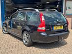 Volvo V50 2.4 Edition II Sport 2006 AUT LEDER NAP!, Stof, Zwart, 700 kg, Zwart