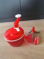 Tupperware Quick Chef III - Rood snijmachine keuken, Ophalen of Verzenden, Zo goed als nieuw