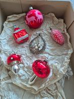 #kerst vintage oud  kerstfiguren rood, Ophalen of Verzenden