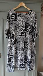 Orientique zwart/wit katoenen jurkje met zakken, maat 46, Kleding | Dames, Jurken, Verzenden, Zwart, Maat 46/48 (XL) of groter