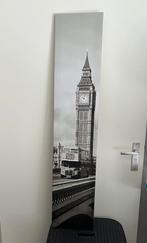 Print Londen, 25x120cm, op houten frame, Ophalen, Minder dan 50 cm, Gebruikt, Print
