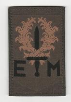 Embleem 1e Divisie 7 december (GVT),, Ophalen of Verzenden, Landmacht, Nederland, Embleem of Badge