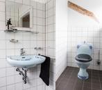 Antieke blauwe Sphinx toiletpot + wasbak Delfts Blauw, Doe-het-zelf en Verbouw, Sanitair, Ophalen, Toilet