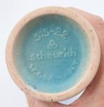 Vintage West-Germany Scheurich vaas mintgroen   23 cm hoog, Ophalen of Verzenden, Huis en Inrichting